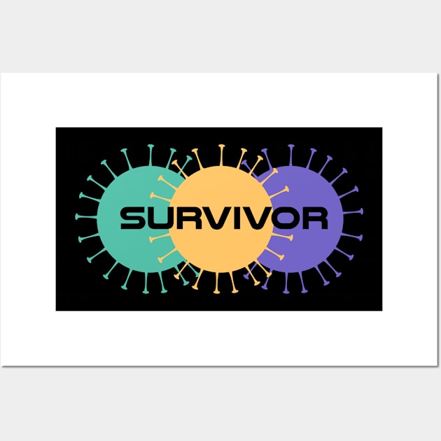 SURVIVOR Wall Art by PrinceSnoozy